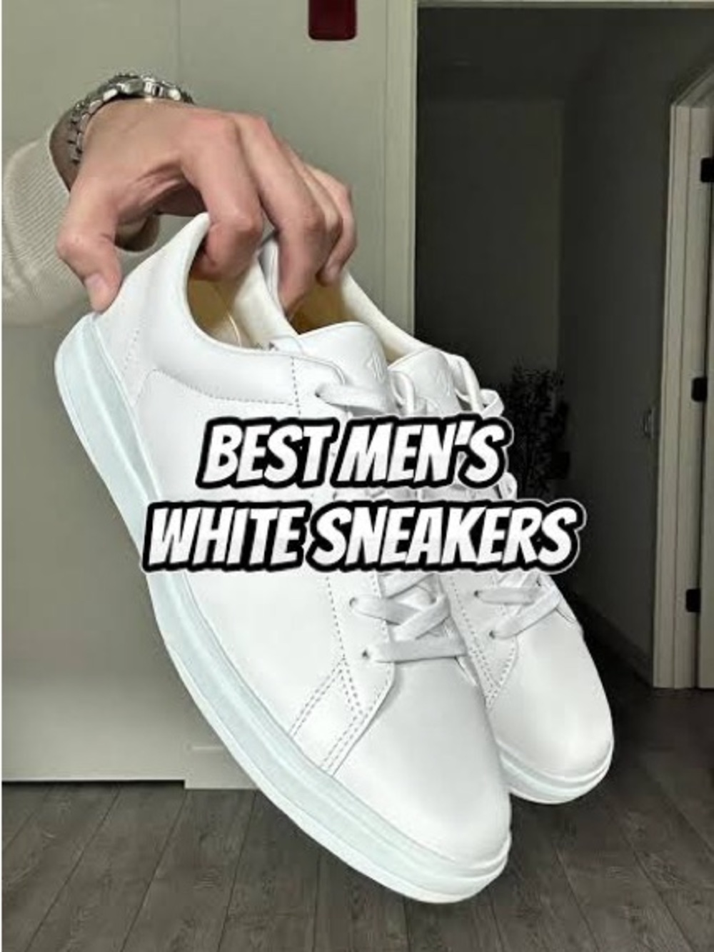 Banana Republic Men's White Vegan Low-Top Sneaker - Picture 10 of 12